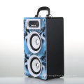 usb card portable colorful wooden radio speaker mini vibration stereo hifi speaker